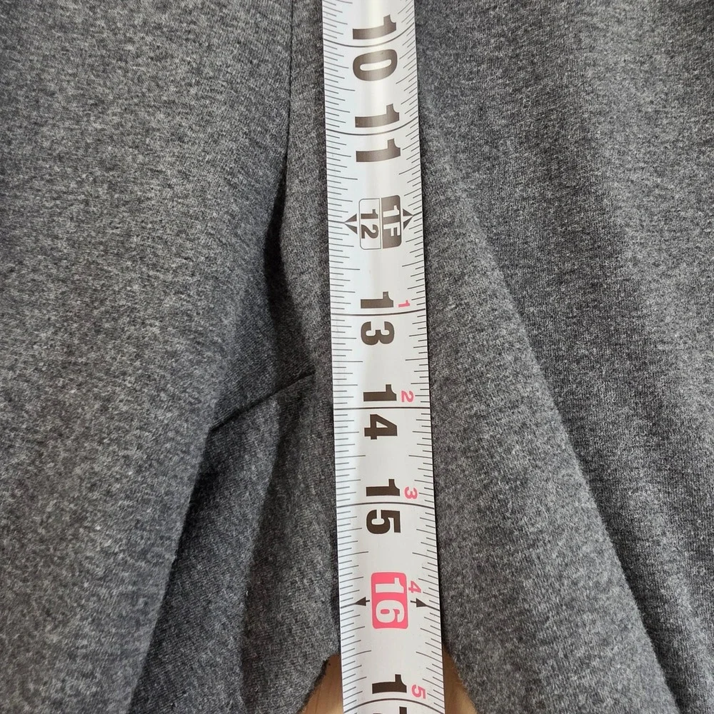 Torrid Charcoal Gray Wide‎ Leg Crop Knit Pants Womens Size 1 US 1X 14-16